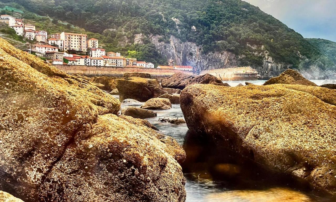 Precioso Apartamento En El Puerto De Elantxobe Bagian luar foto